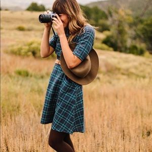 Mata Traders Plaid Boho Dress